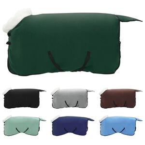 vidaXL Pferdedecke Dunkelgr&uuml;n 115 cm Polarfleece