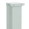 vidaXL Ausziehbare Seitenmarkise 120&times;500 cm Creme