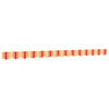 vidaXL Markisenvolant Gelb und Orange Gestreift 3,5 m
