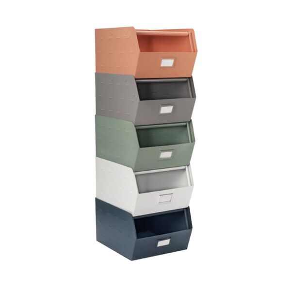 KidsDepot Aufbewahrungsbox Original Metall Silber