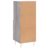 vidaXL Sideboard Grau Sonoma 34,5x34x90 cm Holzwerkstoff