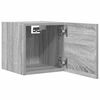 vidaXL TV-Wandschrank Grau Sonoma 30,5x30x30 cm