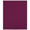 vidaXL Spannbettlaken Jersey Bordeauxrot 180x200 cm Baumwolle