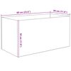 vidaXL Aquarium mit Speicher Transparent 60 x 30 x 30 cm Glas