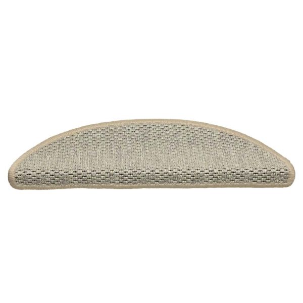 vidaXL Stufenmatten Selbstklebend Sisal-Optik 30Stk. 56x17x3cm
