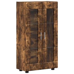 vidaXL Sideboard FLORIN 55,5 x 29 x 100 cm Ger&auml;ucherte Eiche