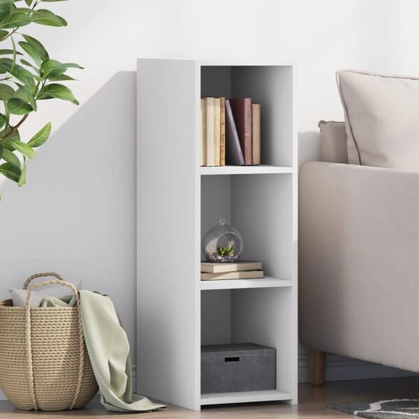 vidaXL Sideboard Wei&szlig; 30x41x93 cm Holzwerkstoff