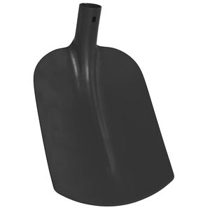 vidaXL Schaufelkopf Schwarz 34,5 x 24 cm Pulverbeschichteter Stahl