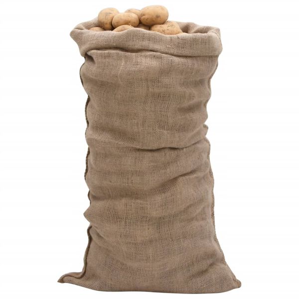 vidaXL Jutes&auml;cke 30 Stk. 65x135 cm 100% Jute 220 g/m&sup2;