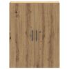 vidaXL Wandschrank Artisan-Eiche 69,5x34x90 cm