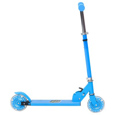vidaXL 2-Rad-Kinderroller mit Verstellbarem Aluminium-Lenker Blau