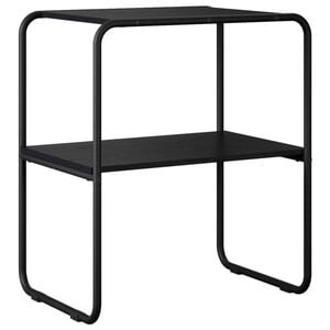 vidaXL Konsolentisch Schwarze Eiche 80 x 42,5 x 70 cm Holzwerkstoff