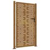 vidaXL Gartentor 100x175 cm Cortenstahl Quadratisches Design