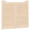 vidaXL Schwingt&uuml;ren 2 stk. 90 x 50 cm Massives Kiefernholz Natur
