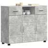 vidaXL Holzschrank Beton Grau 88,5 x 30,5 x 73 cm Holzwerkstoff