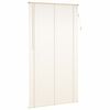 vidaXL Venetianer Jalousie Hellbraun mit Muster 213 x 110 cm PVC