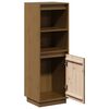 vidaXL Highboard Honigbraun 37x34x110 cm Massivholz Kiefer