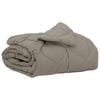 vidaXL Sommerdecke 220 x 155 cm Sommer 200 gsm Hellgrau