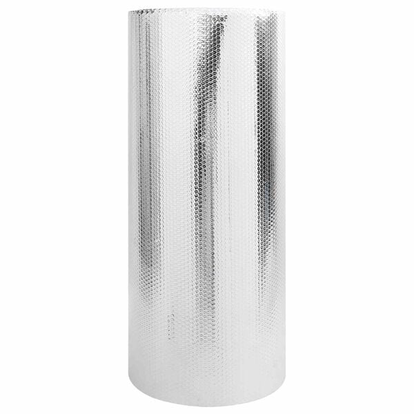 vidaXL Heizk&ouml;rper-Reflektorfolie Silber 1 x 15 m Aluminium