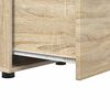 vidaXL Badezimmerschrank Sonoma-Eiche 40,5 x 40 x 44 cm Holzwerkstoff