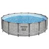 Bestway Power Steel Swimming Pool Rund 488x122 cm