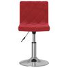 vidaXL Barhocker Weinrot Samt