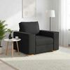 vidaXL Sofa Stuhl Schwarz 100x78x84 cm Stoff