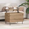vidaXL Couchtisch Artisan-Eiche 60 x 44,5 x 45 cm Holzwerkstoff