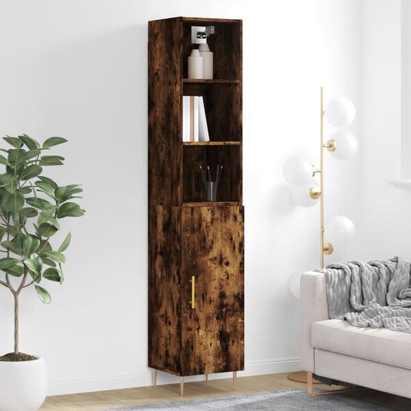vidaXL Highboard R&auml;uchereiche 34,5x34x180 cm Holzwerkstoff