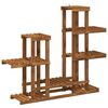 vidaXL Pflanzenst&auml;nder Natur 118 x 25 x 96,5 cm Massivholz Akazie