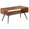 vidaXL Couchtisch Massivholz Akazie 95 x 40 x 45 cm