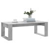 vidaXL Couchtisch Betongrau 102x50x35 cm Holzwerkstoff