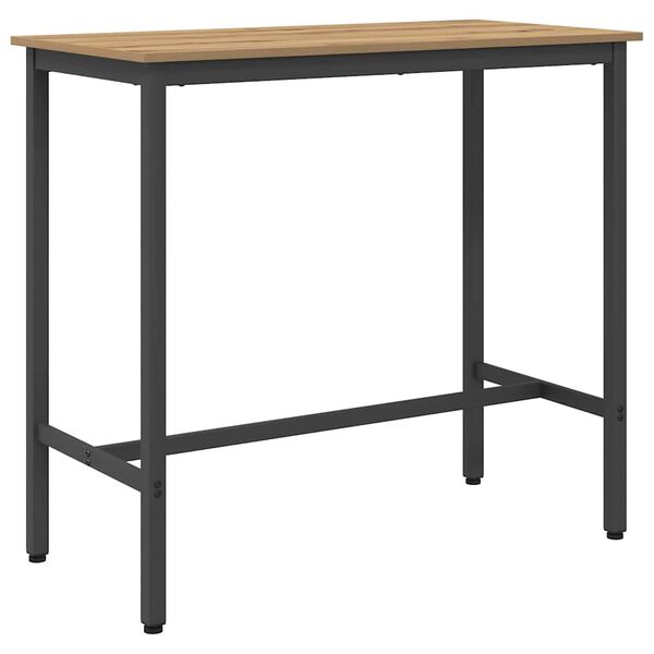 vidaXL Tisch Artisan-Eiche 100 x 50 x 90,5 cm