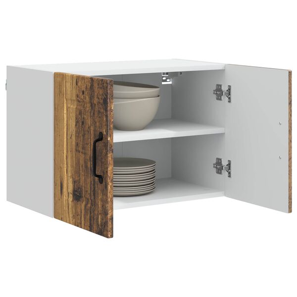 vidaXL K&uuml;chenschrank 2 pcs Altholz 60 x 31 x 40 cm Holzwerkstoff