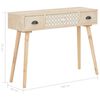 vidaXL Konsolentisch mit 3 Schubladen 100x30x73 cm Massivholz Kiefer