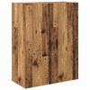 vidaXL Highboard 2 pcs Altholz Holzwerkstoff