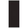 vidaXL Fu&szlig;matte Schwarz 60x150 cm