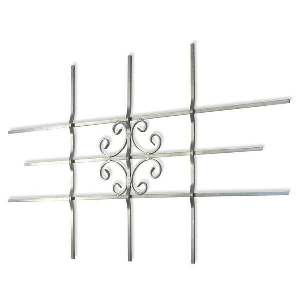 vidaXL Fenstergitter 69x114 cm