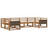 vidaXL Outdoor-Sofagarnitur 6 pcs Natur Massivholz Akazie