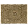 vidaXL Bereichsteppich Natur und Schwarz 140 x 200 cm Jute