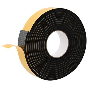 vidaXL Selbstklebendes Schaumstoffband 20 stk. Schwarz 40mm x 5m