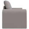 vidaXL Schlafsofa Taupe 98 x 71 x 83 cm Stoff