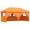 vidaXL Party-Zelt Orange 292 x 580 x 315 cm Oxford-Stoff