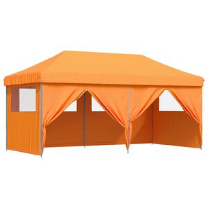 vidaXL Party-Zelt Orange 292 x 580 x 315 cm Oxford-Stoff
