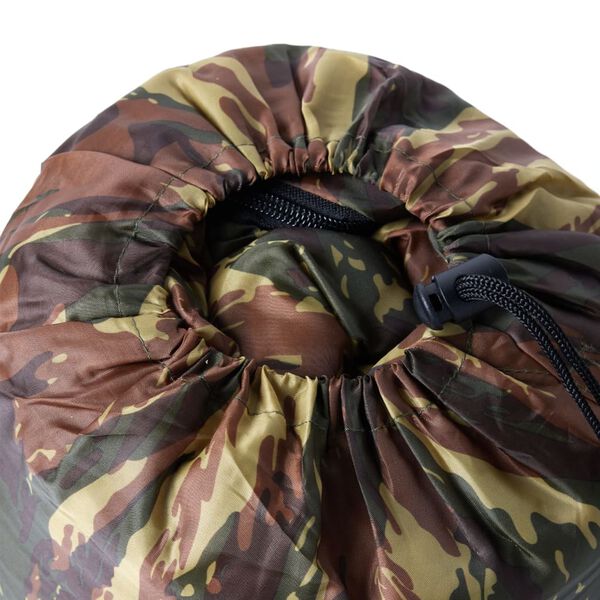 vidaXL Mumienschlafsack für Erwachsene Camping 3 Jahreszeiten