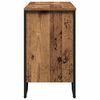 vidaXL Waschbeckenunterschrank Altholz 91 x 35 x 60 cm Holzwerkstoff