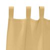 vidaXL Verdunkelungs-Vorhänge mit Ringen 2 pcs Beige 260 x 140 cm