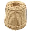 vidaXL Seil 100% Sisal 20 mm 100 m