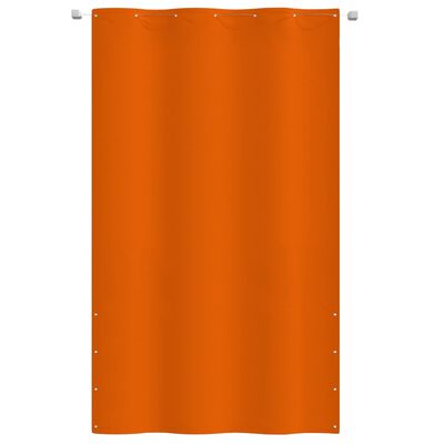 vidaXL Balkon-Sichtschutz Orange 140x240 cm Oxford-Gewebe