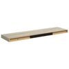 vidaXL Schweberegale 2 Stk. Eichen-Optik 90x23,5x3,8 cm MDF